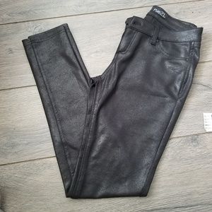 Leather looking pants